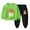 style-13 L, variant on JUMEYU Toddler Boy Clothes Toddler Baby Boy Fall Clothes Print Long Sleeve Shirt Tops Elastic Waist Pants Set Fall Outfits 2Pcs 3 6 9 12 24 Months 2T 3T 4T (Green,4-5 Years)