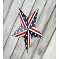 thumbnail image 3 of 4th of July Duvet Cover Set, Star with US Flag Pattern over Wooden Planks National Holiday Image, Decorative 2 Piece Bedding Set with 1 Pillow Shams, Twin Size, Multicolor, by Ambesonne, 3 of 3