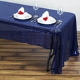 thumbnail image 6 of Efavormart 60x126" Wholesale Rectangle Table Cover Premium Sparkly SEQUIN Tablecloth For Banquet Wedding Party -Navy, 6 of 8