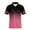 Pink, variant on Men's Summer Loose Fit Short Sleeve Polo Shirt, Bird's Eye Cloth, 3 Button Placket, Chest Pocket, S XXXXXL Sizes
