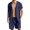 Navy, variant on Vedolay Mens' Short Sets Men's 2 Piece Summer Tracksuit Shirt and Shorts Set Casual Sport Suit Quick Dry,Blue XXL