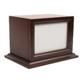 thumbnail image 1 of Waterproof Pets Cremation Urn Keepsake Longevity Box Wooden Cinerary, 1 of 8