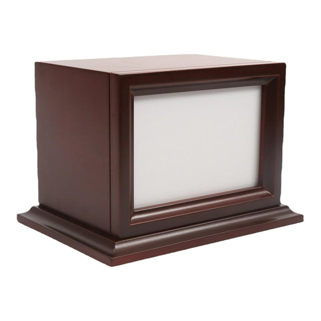 Waterproof Pets Cremation Urn Keepsake Longevity Box Wooden Cinerary