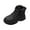 Black, variant on BOBOGOJP Girls Ankle Boots Lace Up Side Zipper Combat Shoes for Toddler/Little Kid/Big Kid Black for Size 2