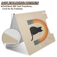 thumbnail image 2 of FORMRS A4 Clipboard Folder with Pen Holder Horizontal Foldable School Office Binder, Beige Cat Rainbow, 2 of 9
