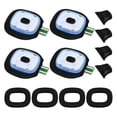 thumbnail image 1 of Luz recargable por USB compatible con gorros de punto LED, 4 unidades, modo de luz fuerte, media y débil., 1 of 5