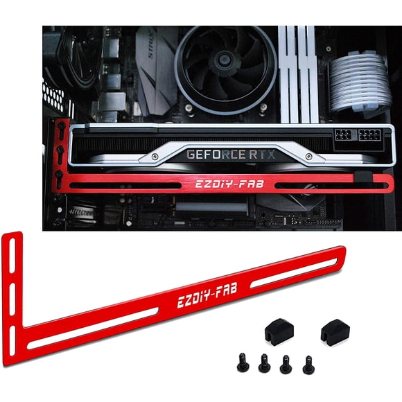 EZDIY-FAB Graphics Card GPU Brace Support,a Video Card Holder,Gpu Support Bracket Custom Desktop PC Gaming,a GPU Stand