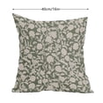 thumbnail image 2 of zhangmingg Housse Décorative Réversible avec Fermeture Éclair Cachée pour Canapé Lit et Coussin de Salon, 2 of 2