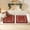 Red 6G7, variant on ZZkhGO Christmas Plush Cushion, Red Polyester Mat for Sofa Chair, Non-Slip Bottom with Holiday Pattern