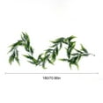 thumbnail image 4 of Feltree Christmas Artificial Pine and Rattan Plant Decor, 70.86in Fake Greenery for Home Dining Table Window Holiday Decoration, 4 of 7