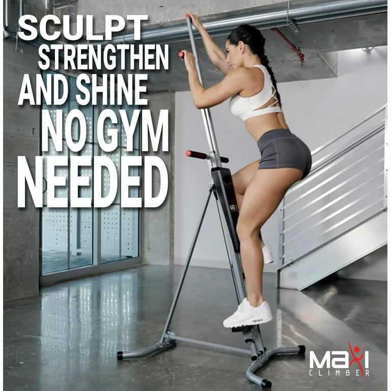 MaxiClimber Classic Vertical Climber, Cardio Exercise Machine