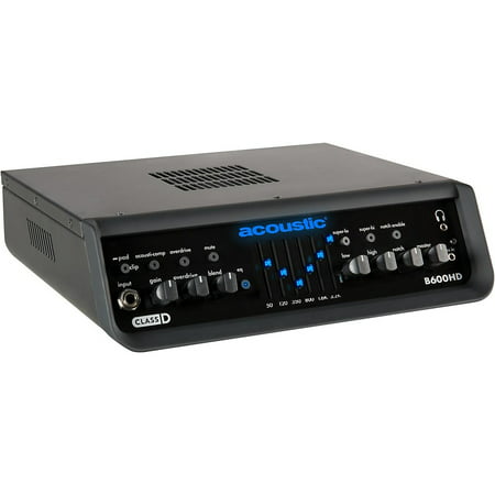Acoustic B600HD 600W Bass Amp Head (Best Acoustic Amp For The Money)
