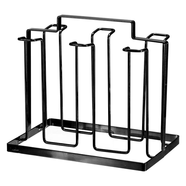 Taza Secado Rejilla Unique Bargains 220x185mm Negro