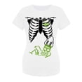 thumbnail image 1 of Halloween Maternity Tops Women Funny Print Pregnancy Shirt Comfortable Stretch Fit For Everyday Wear Design, 1 of 3