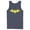 Navy Blue, variant on Men's Batman Winged Hero Symbol Tank Top Charcoal X Large