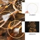 thumbnail image 5 of 10 Uds. Atrapasueños anillos de hierro aros de hierro para fiesta DIY artesanía anillos de hierro marco para hacer coronas, 5 of 6