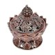 thumbnail image 2 of Chinese Style Ceramic Censer and Porcelain Decoration Charcoal Incense Holder, Bronze/Red Bronze (Color : Red Bronze), 2 of 4