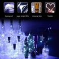 thumbnail image 2 of Paquete de 10 luces para botellas de vino Osteplus con 12 pilas Fairy, 2 of 7