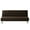 Dark Brown, variant on US Stretch Solid Color Futon Slipcover Full Or Queen Size Armless Sofa Bed Cover