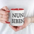 thumbnail image 5 of CafePress - NUNC EST BIBENDUM Mug - 11 oz Ceramic Mug - Novelty Coffee Tea Cup, 5 of 6