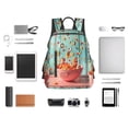 thumbnail image 4 of Bingfone Floating Colorful Cereal for Lightweight Backpack, Tear-Resistant Adjustable Strap Backpack, Travel Bag Campus Bag, Unisex, 4 of 7
