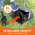 thumbnail image 3 of Pupzle Dog Pooper Scooper with Bag Attachment, Heavy Duty for Large Dogs, 3 of 10