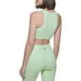 thumbnail image 2 of CALVIN KLEIN PERFORMANCE Intimates Green Medium Impact V-Neck Removable Cups Sports Bra M, 2 of 3