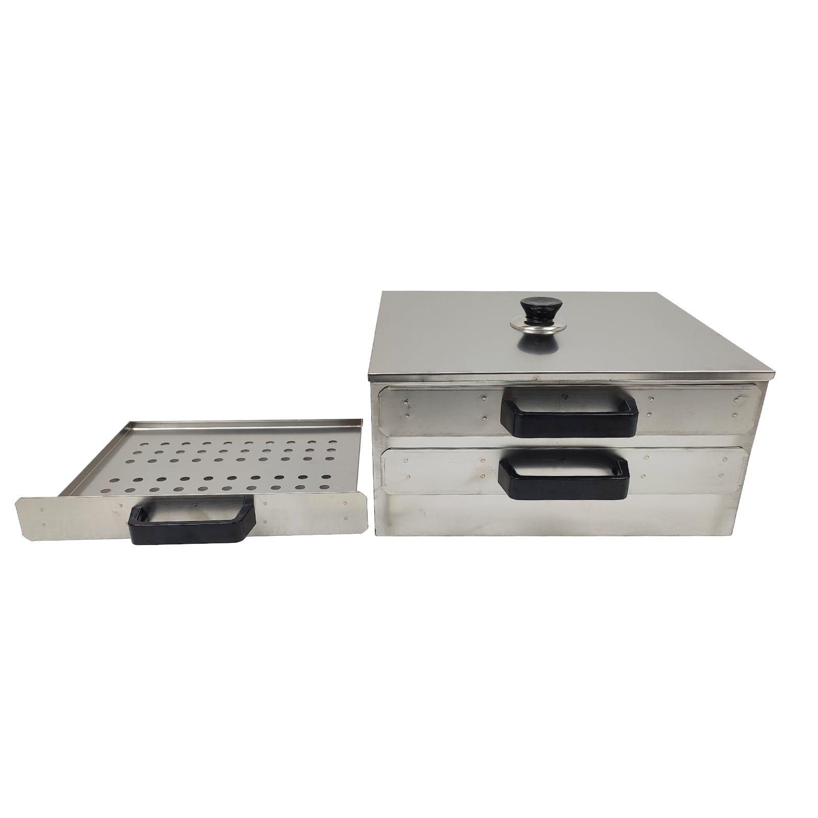 Cuiseur Vapeur Double Couche Pour Rouleaux De Riz - Machine Cantonaises Inox 304 Avec 3 Plateaux, Parfait Pour Cuisine Traditionnelle