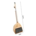 thumbnail image 3 of COM1950s Broom and Dustpan Set for Home Childrens Brooms and Dustpan Set, Cleaning Supplies Brooms and Dustpan Set for Home, Stainless Steel Handle Brooms with Dustpan Combo Set for Home Office, 3 of 9