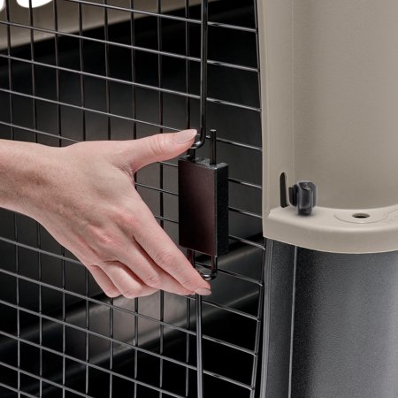 ペットケージ 旅行用 バリケンネル 飛行機 クレート ハウス 中型犬 300 ML ( バリケンネル ML トープ ブラック )