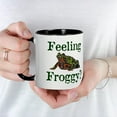 thumbnail image 5 of CafePress - Feeling Froggy? Mug - 11 oz Ceramic Mug - Novelty Coffee Tea Cup, 5 of 6