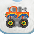 thumbnail image 4 of Inktastic Monster Truck for Baby Boy Boys Baby Bib, 4 of 4