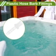 thumbnail image 3 of Accesorio de espiga de manguera de plástico Unique Bargains 3/16" ID de manguera G1/8 con conector macho PP 5 Pcs, 3 of 7