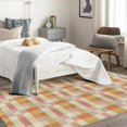 thumbnail image 4 of Plaid Rugs for Living Room Bedroom - Gingham Rug 4x5 - Colorful Carpet for Home Decor - Washable Non Slip Patterned Indoor Large Area Rug - Soft & Low Pile (ZJ&537), 4 of 7
