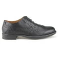 thumbnail image 2 of Alberto Fellini Men's Ouku Wing Tip Balmoral Full Brogue Lace Dress Shoes, 2 of 6
