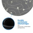 thumbnail image 5 of Disketp Airplane Routes Around The World Small Mouse Pad 7.9x7.9 Inches,Washable Round Mousepad For Office Laptop Computer,Non-Slip Rubber Base Mouse Pads For Wireless Mouse, 5 of 8