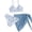 Sky Blue, variant on Shadoumai Girls Tankini Swimsuits Size 14-16 Rash Guard Bikini Sets Adjustable Strap Tankini Sets 2 Piece Ruffle Girls Bathing Suit cover Up