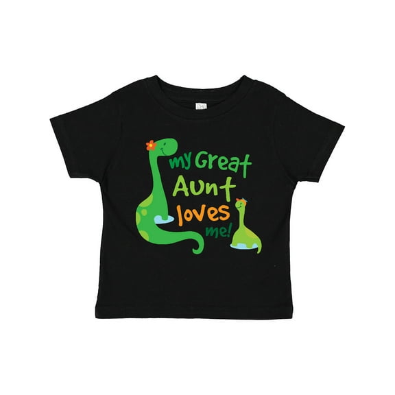 Inktastic My Great Aunt Loves Me Boys Toddler T-Shirt