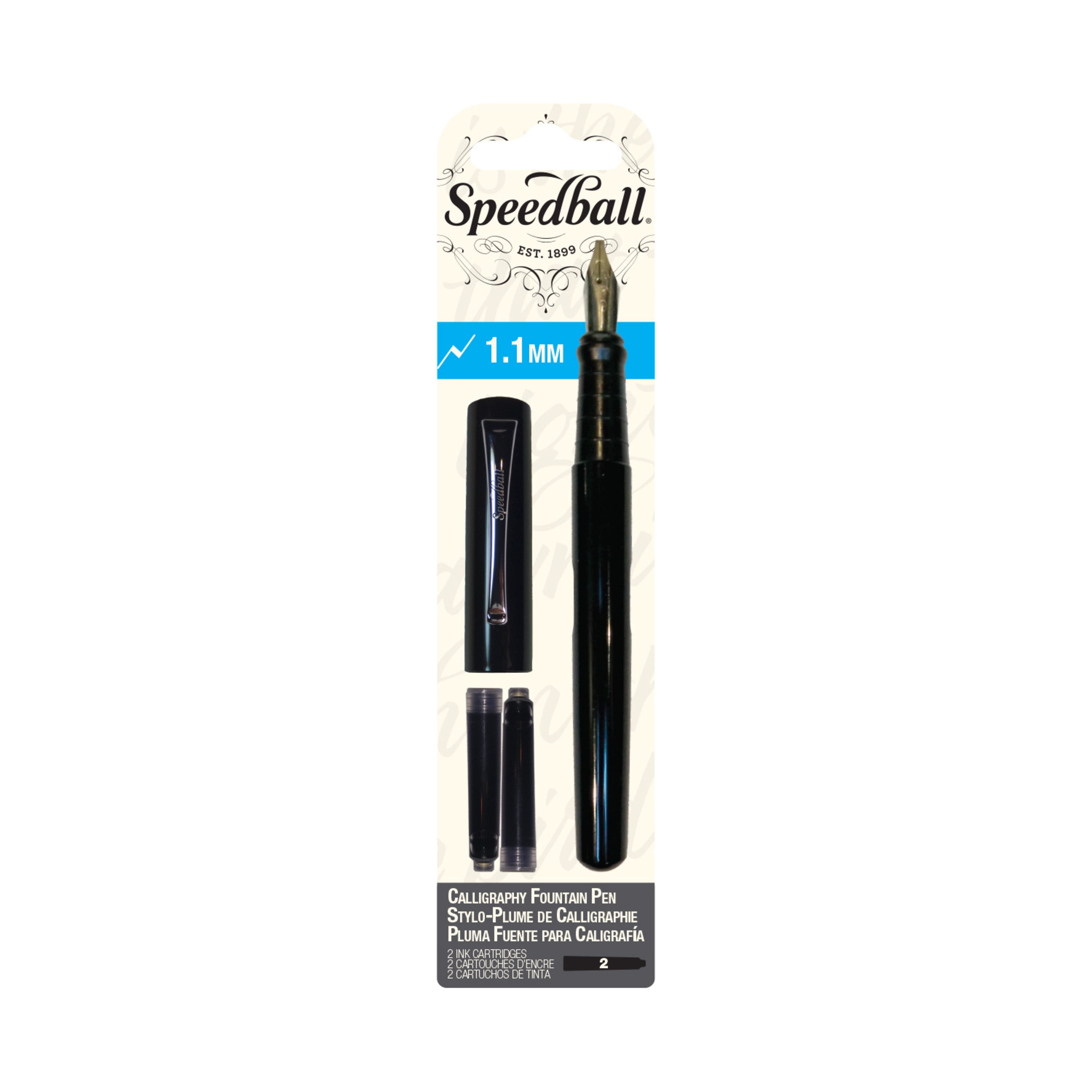 Speedball Calligraphy Fountain Pen, 1.1mm Nib