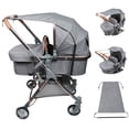 thumbnail image 3 of LOLIPPYY Stroller Sun Shade for Traveling Cationic Waterproof Cloth 1Set, 3 of 6