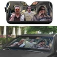 thumbnail image 3 of 3D The Big Car Auto Sunshades Windshield Heat Protection, Lebowski Sun Shades Univeral Fit Cars Suv Truck, 3 of 6