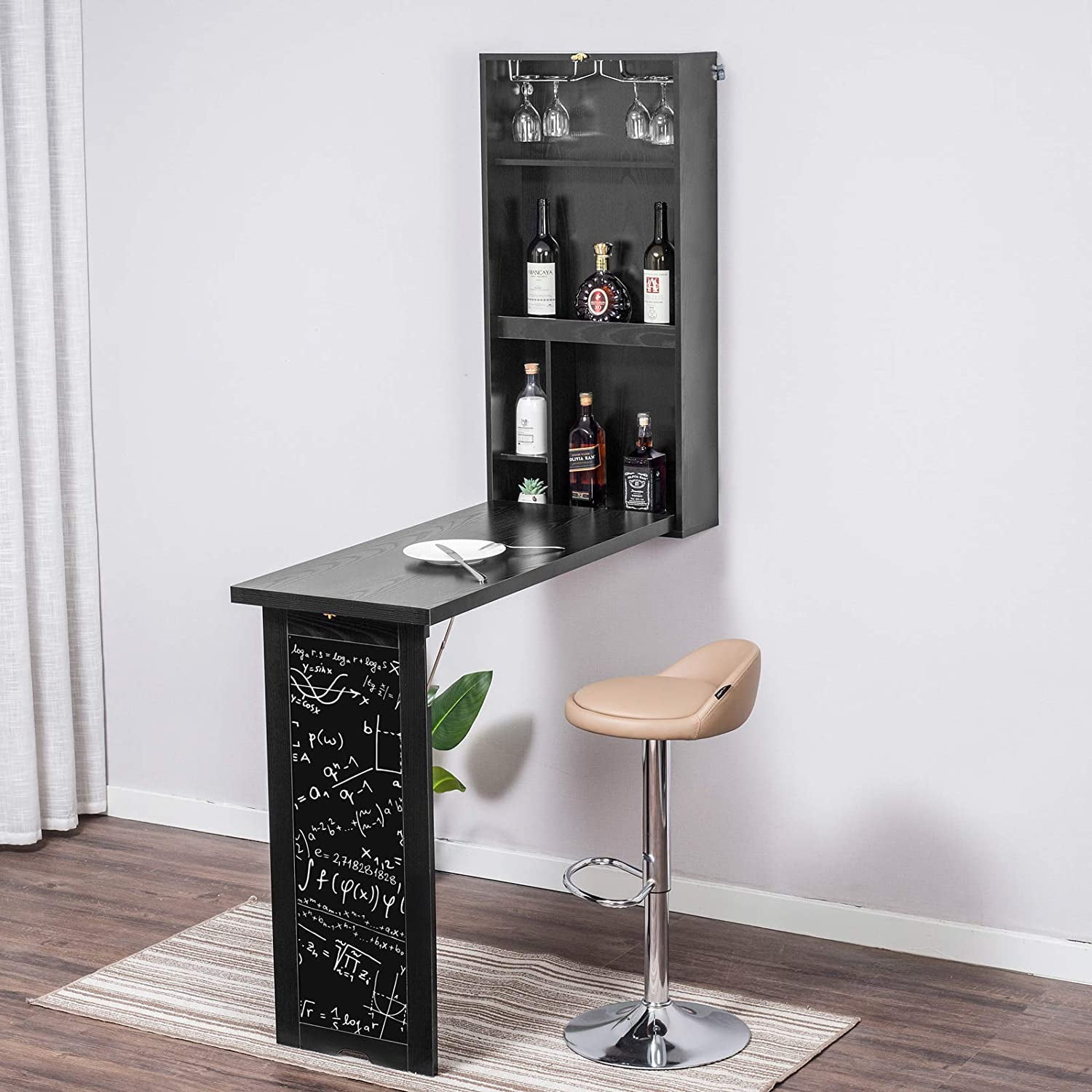 4 In 1 Wall Mounted Bar Table