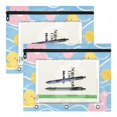 thumbnail image 2 of Cute Bears Duckies Dots 3-Ring Binder Pouches A4 Size Zipper Pocket File Storage 2 Packs, 2 of 6