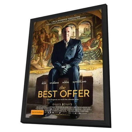 The Best Offer (2014) 27x40 Framed Movie Poster (Best Home Ipl Australia)