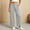 Gray, variant on Xdegoge Straight Leg Linen Pants for Women Comfy Business Casual Work High Waisted Office Bottoms with Pockets Relaxed Fit Summer Dressy Trousers