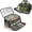 Green, variant on Craft Paint and Marker Organizer, Acrylic Paint Storage Bag with Brush and Bottle Holders, Large Marker Carrying Case for Artists (Black)