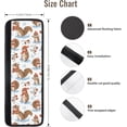 thumbnail image 4 of NeuKim Cartoon Cute Squirrels Fall Winter Snow Refrigerator Door Handle Covers Kitchen Appliances Gloves for Microwave Dishwasher Fridge Door Cloth Protector Covers, 4 of 7