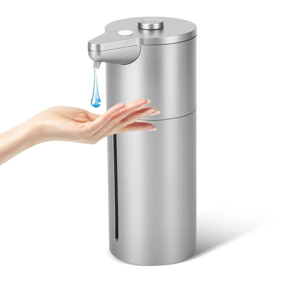 Automatic Soap Dispenser Touchless, Simple Physical Adjustment Hand Soap Dispenser,Low Battery Consumption Dish Soap Dispenser Kitchen Bathroom,Hands Free Auto Soap Dispenser