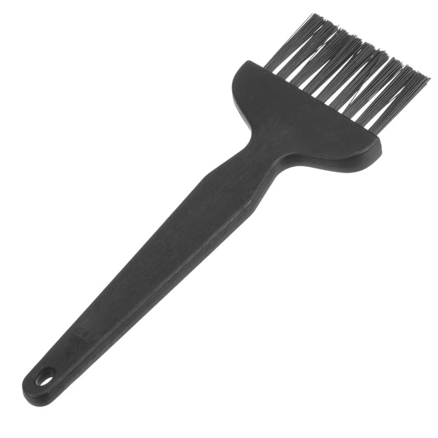 Unique Bargains Anti Static ESD Brush Plastic Handle Nylon Lab Cleaning Brushes for Electronics 25x40mm Bristles