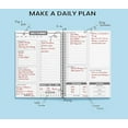 thumbnail image 3 of Daily Planner Undated, Schedule Your Day, Manage to-do List, 3 of 4